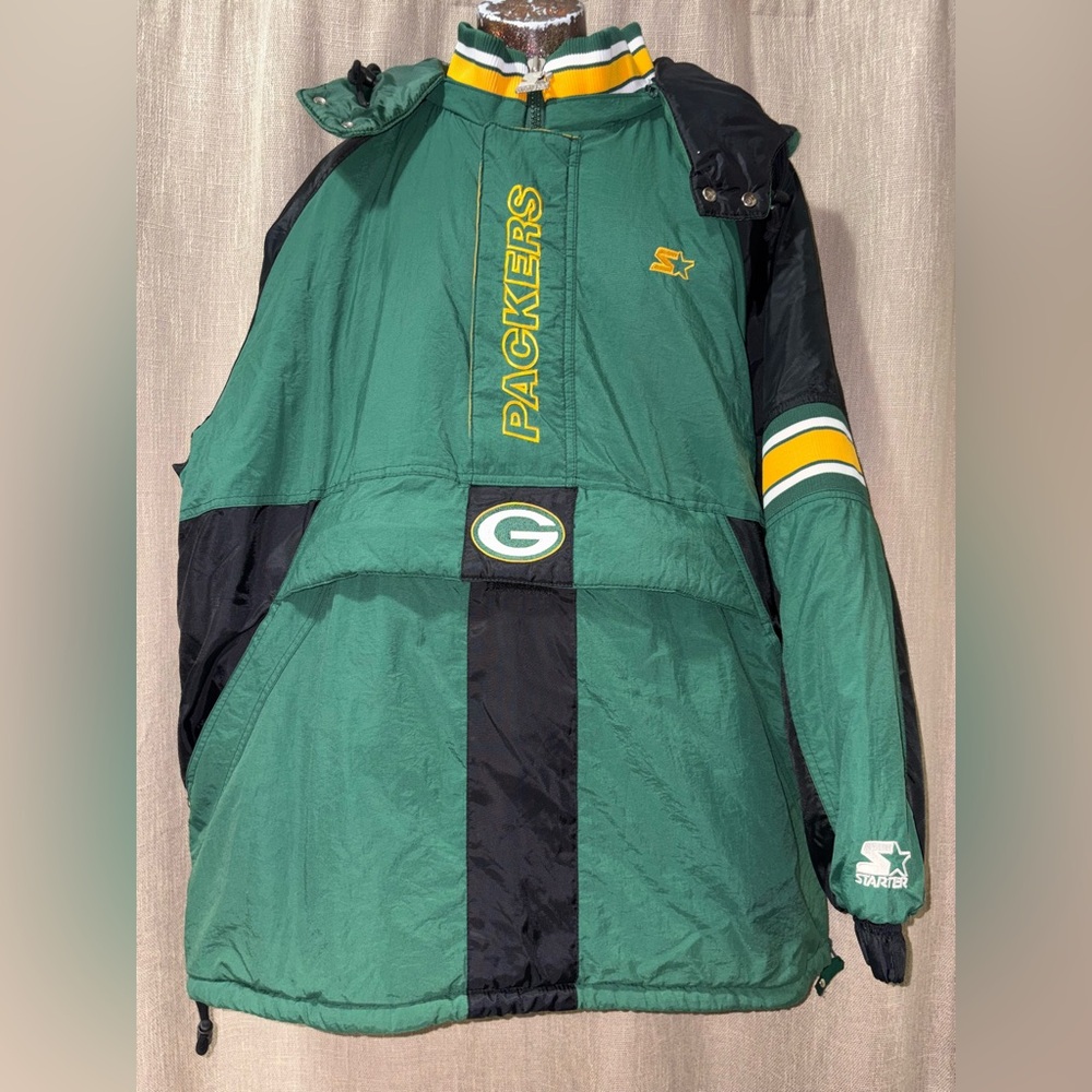 90’s STARTER Vintage Packers Hooded Jacket | NFL Proline